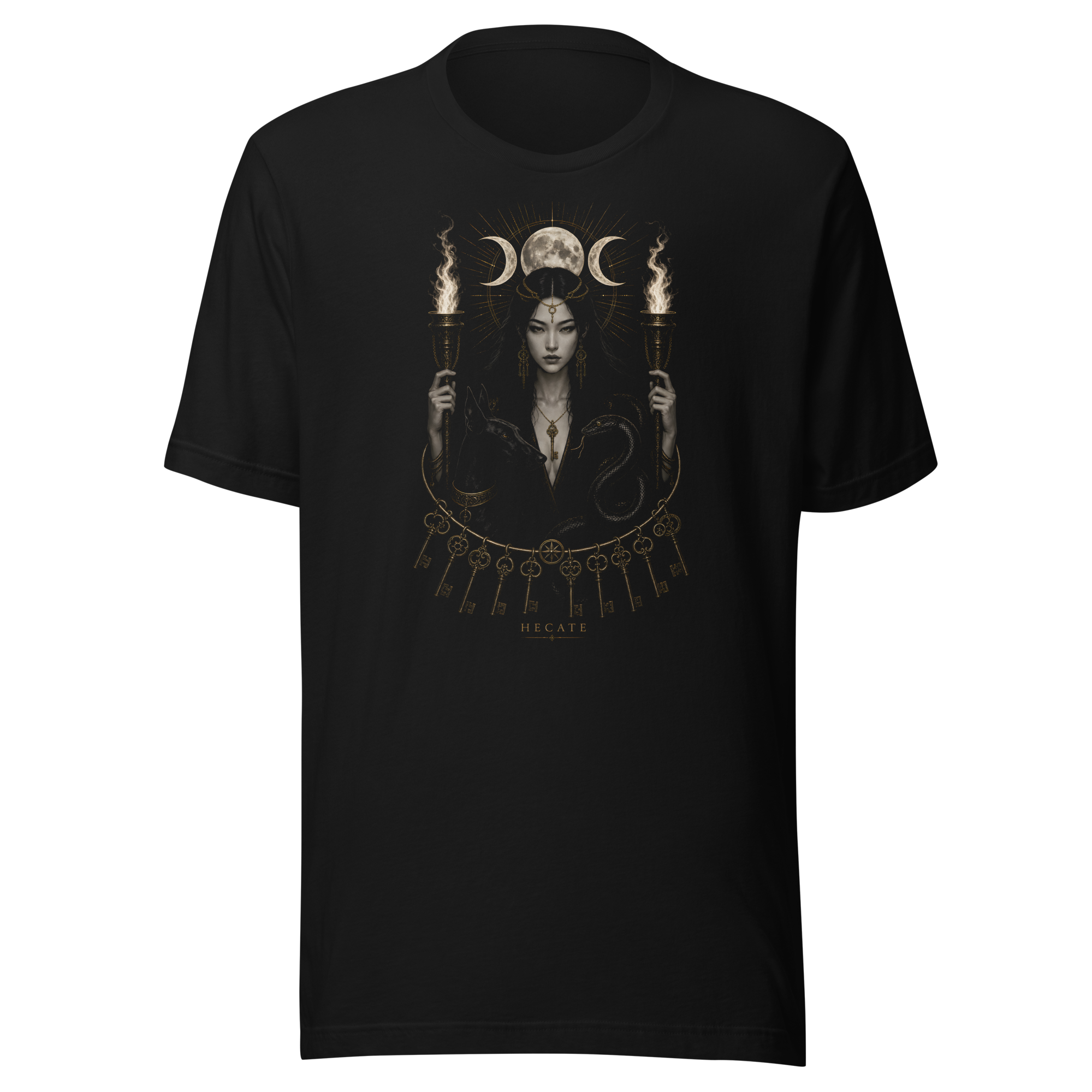 Hecate — The Witch Tee - Black
