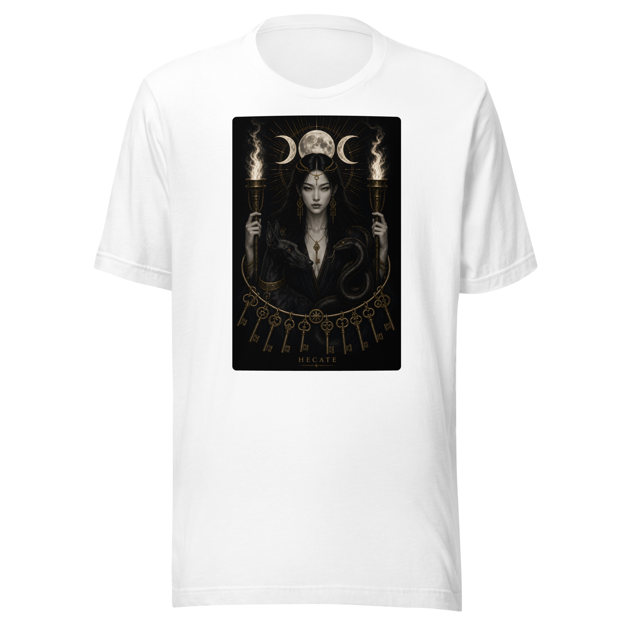 Hecate — The Witch Tee - White