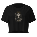 Lilith — The Untamed Crop Top - Black