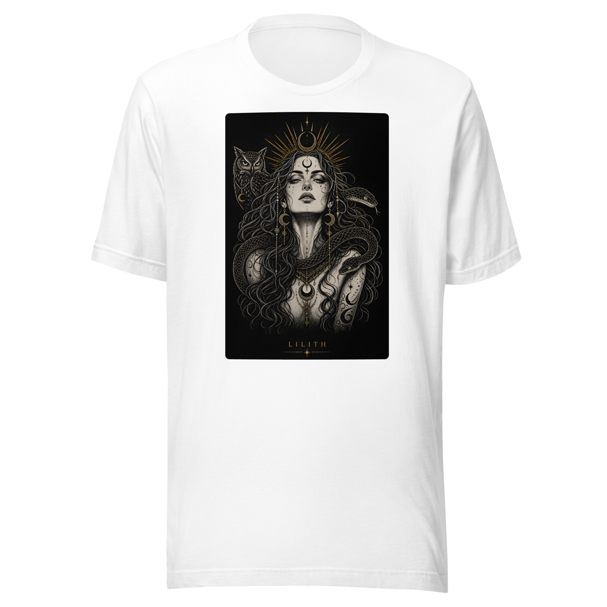Lilith — The Untamed Tee - White