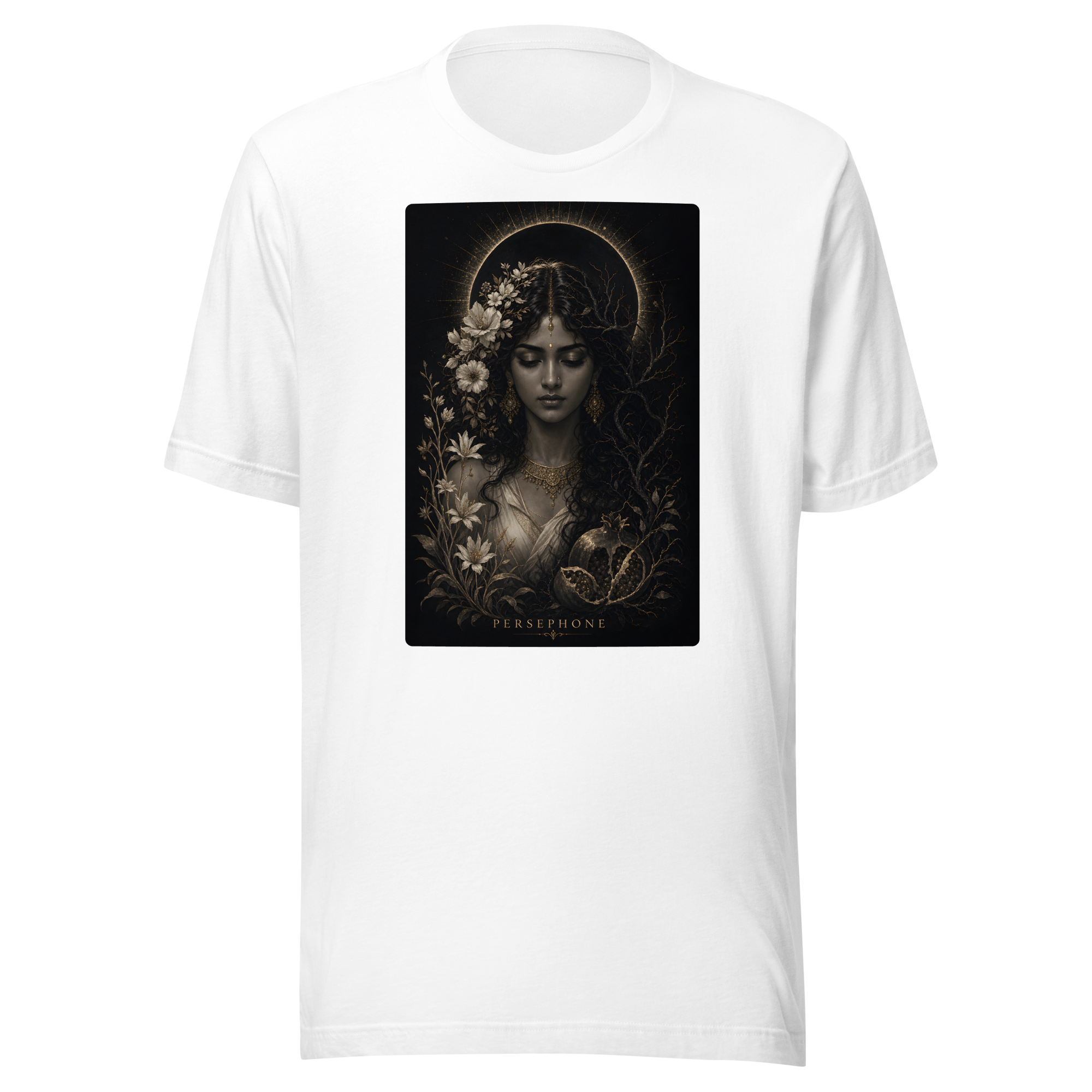 Persephone — The Dark Queen Tee - White