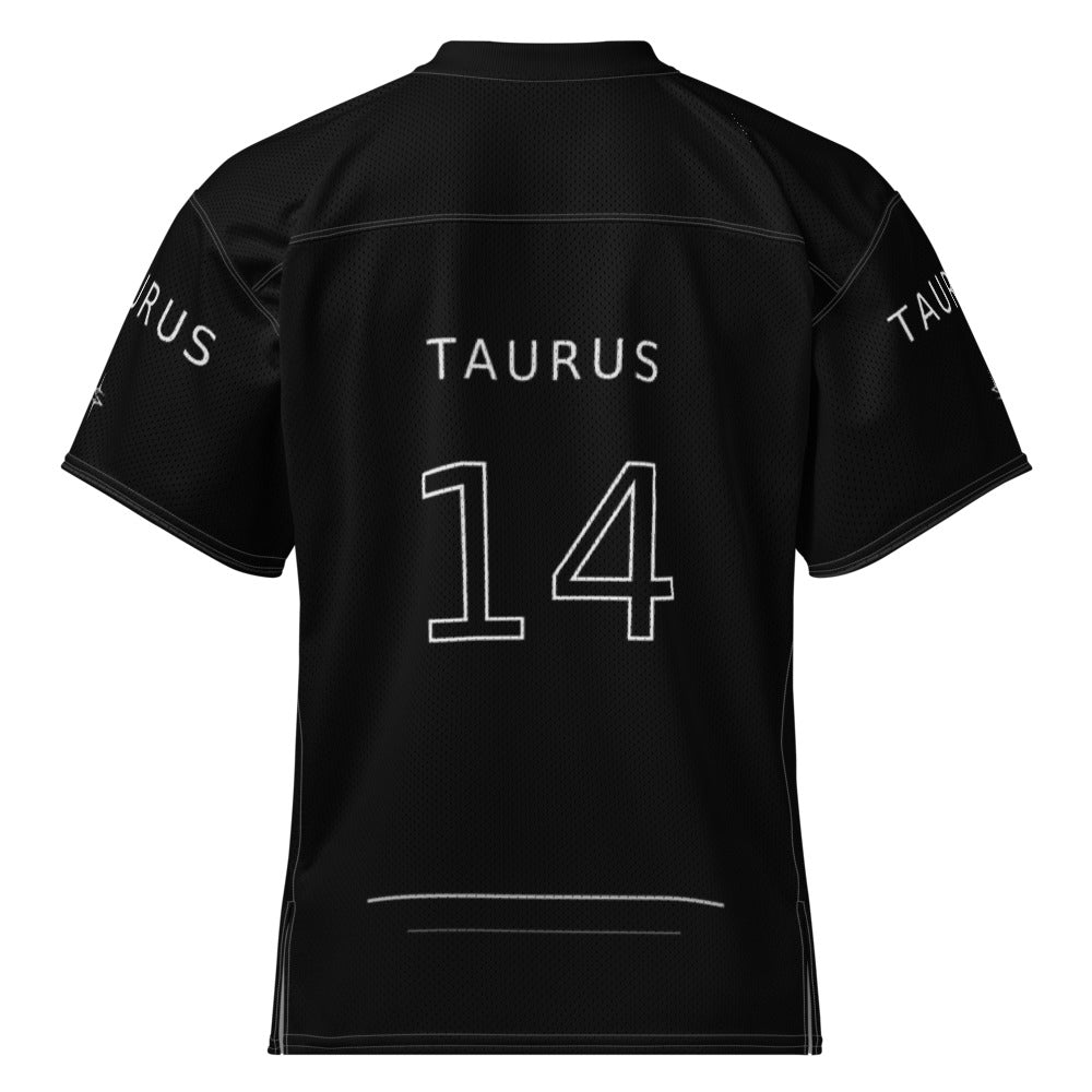 Taurus 14 Jersey Black back mockup
