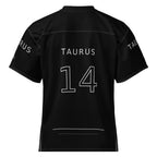 Taurus 14 Jersey Black back mockup