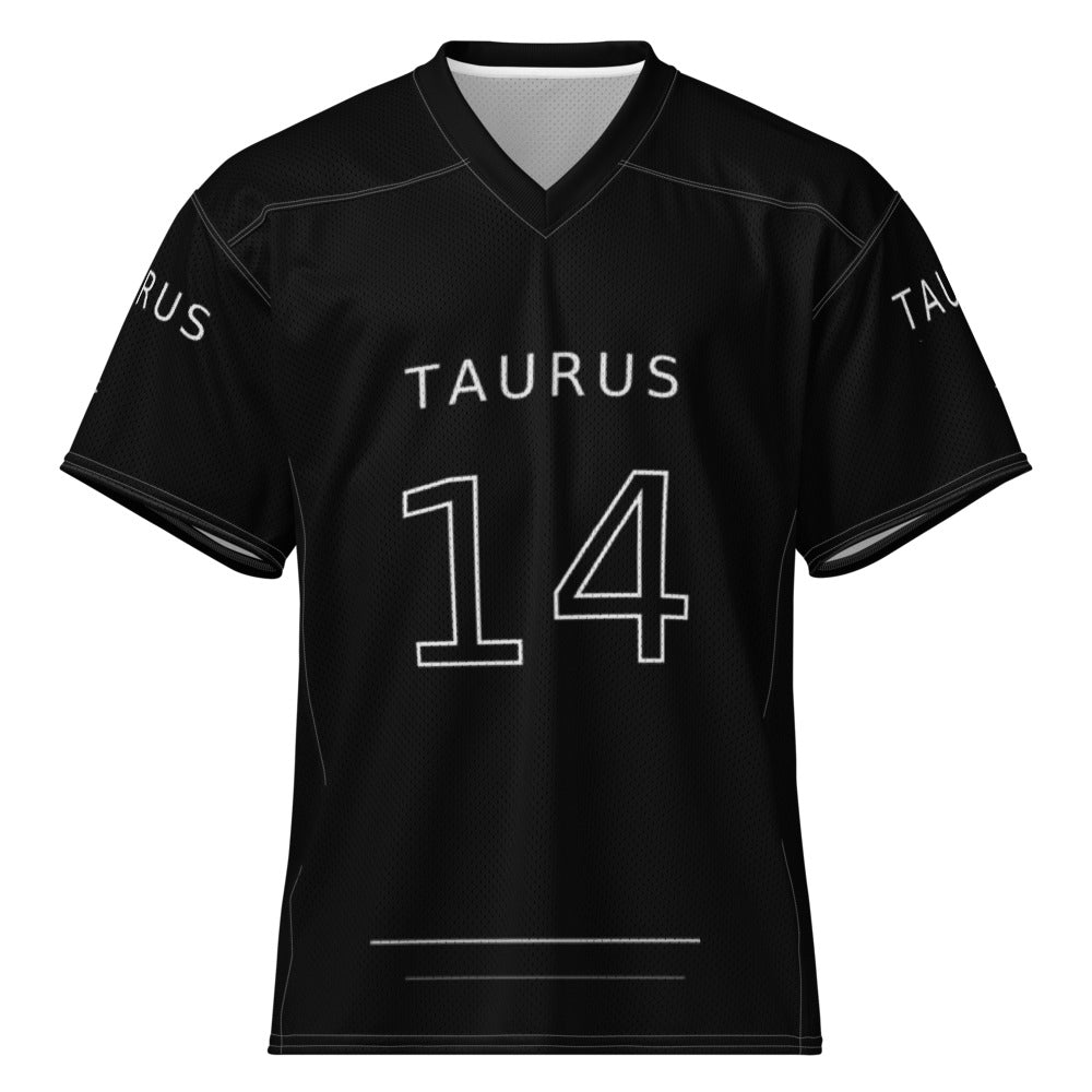 Taurus 14 Jersey Black front mockup