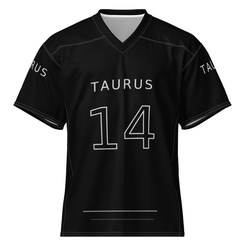 Taurus 14 Jersey Black front mockup
