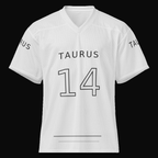 The Jersey, White — personalized birth chart apparel by Starlyzed