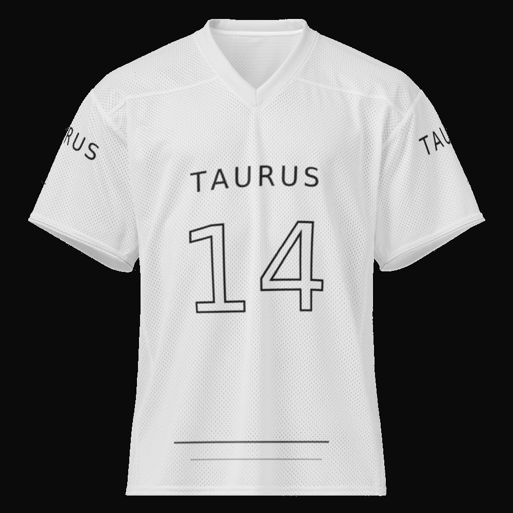 The Jersey, White — personalized birth chart apparel by Starlyzed