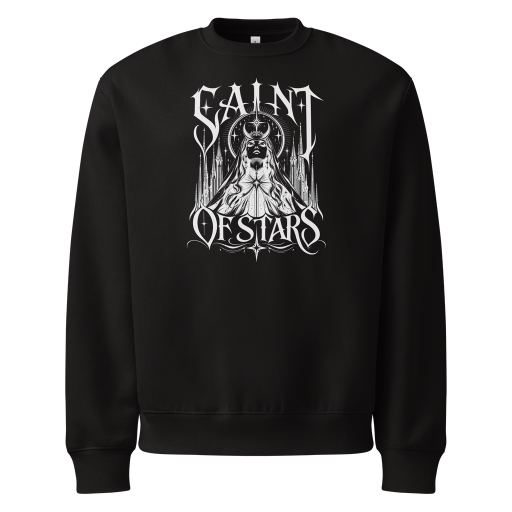 Saint of Stars Sweatshirt - Design I Black