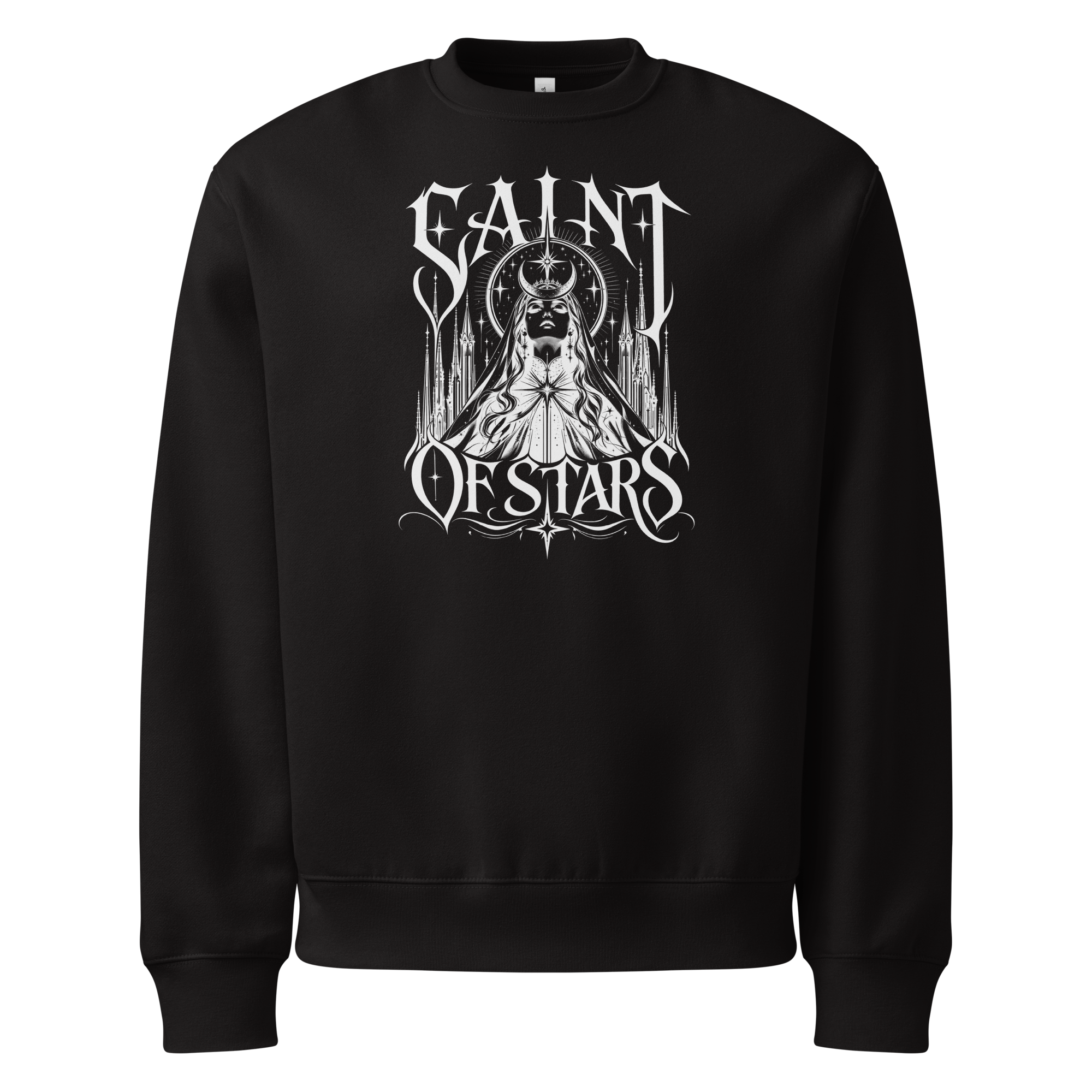 Saint of Stars Sweatshirt - Design I Black