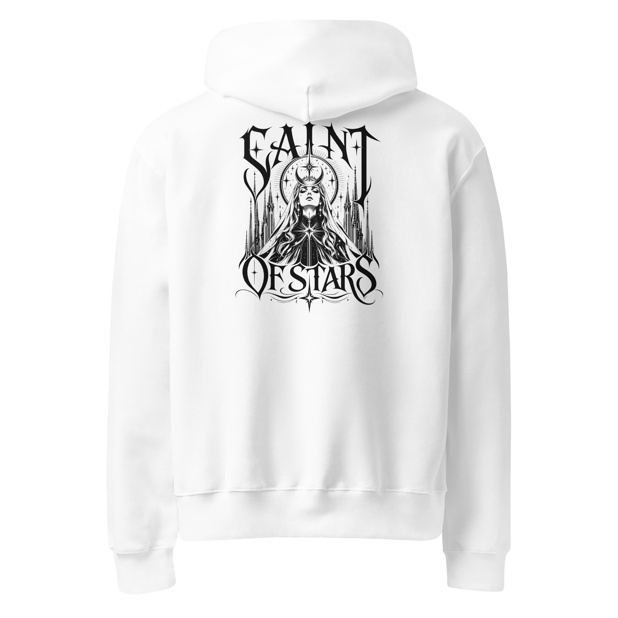 Saint of Stars Hoodie - Design I White