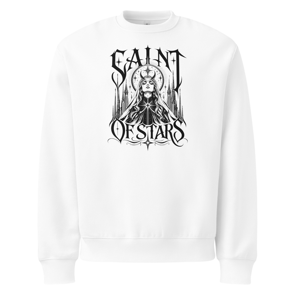 Saint of Stars Sweatshirt - Design I White