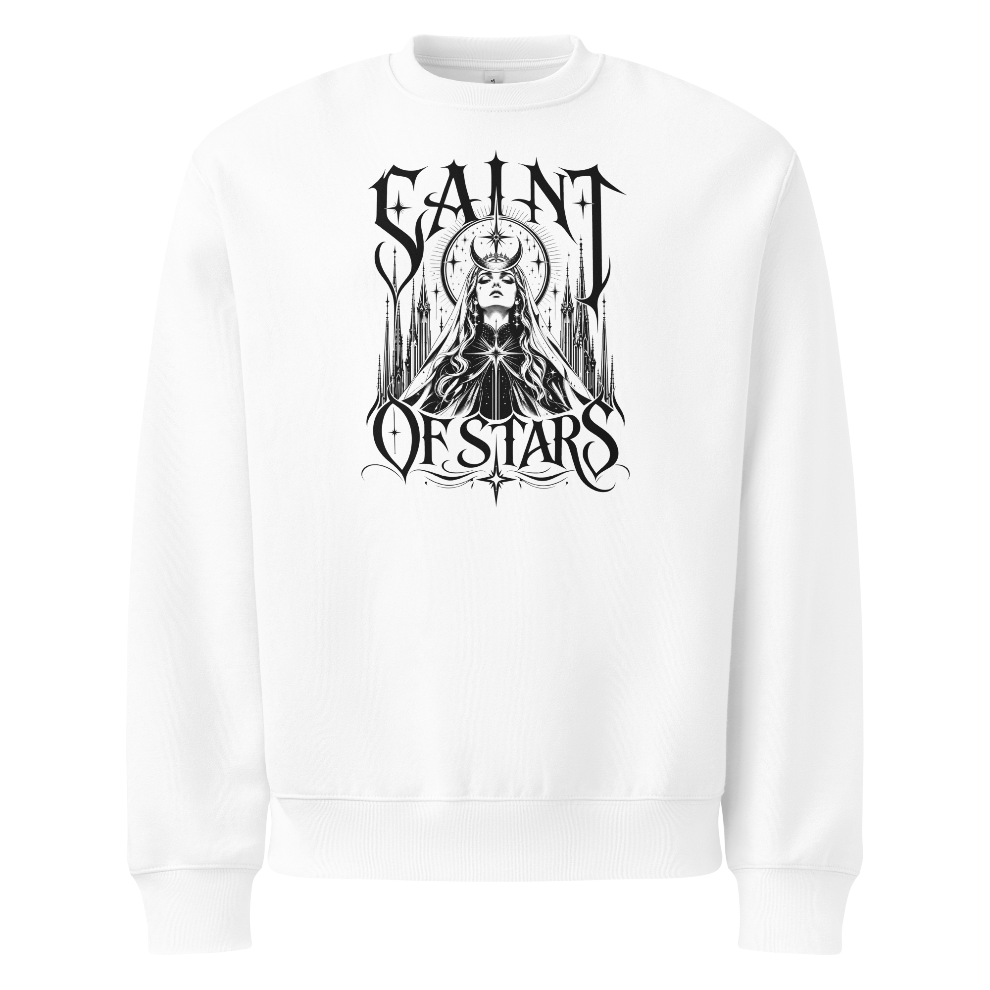 Saint of Stars Sweatshirt - Design I White