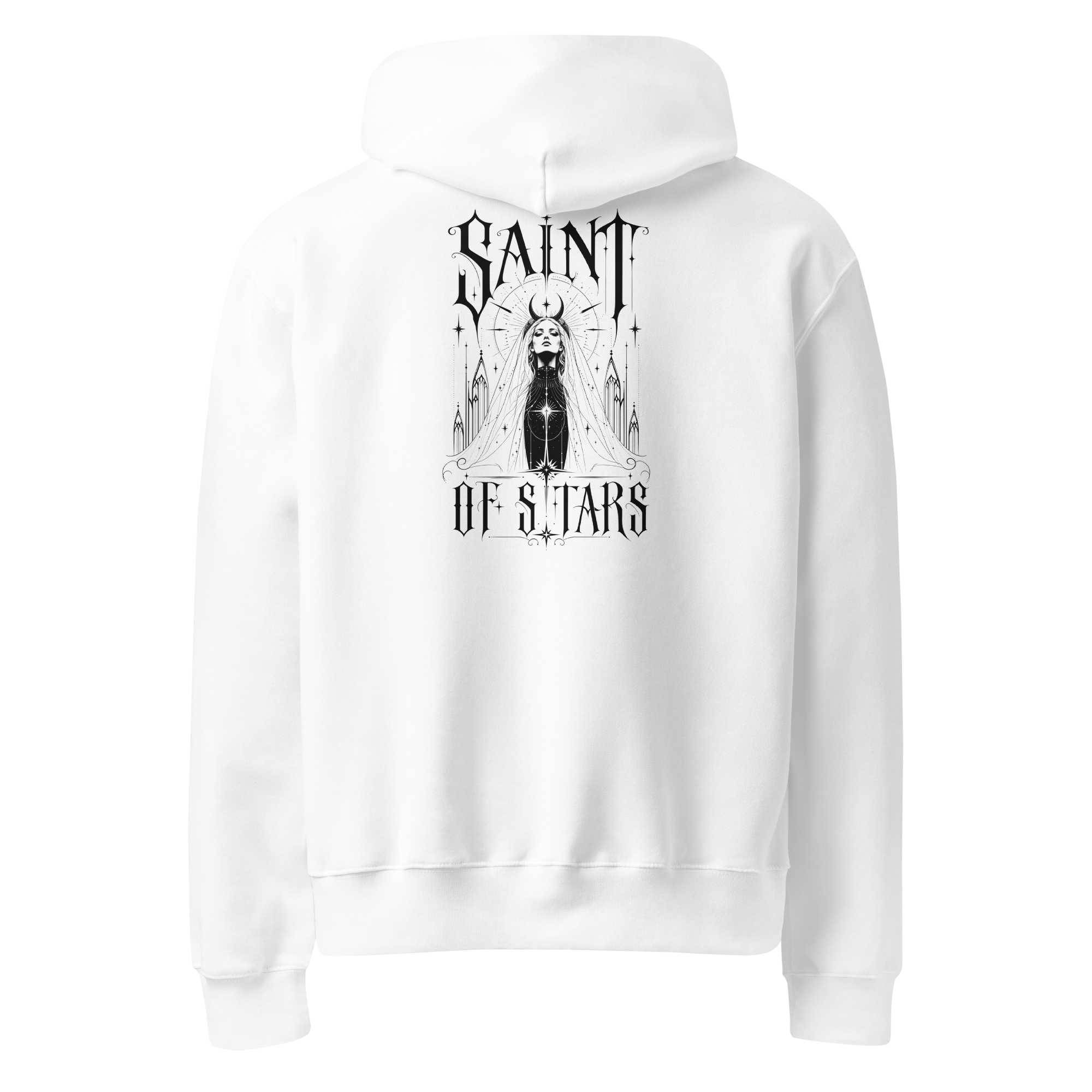 Saint of Stars Hoodie - Design II White
