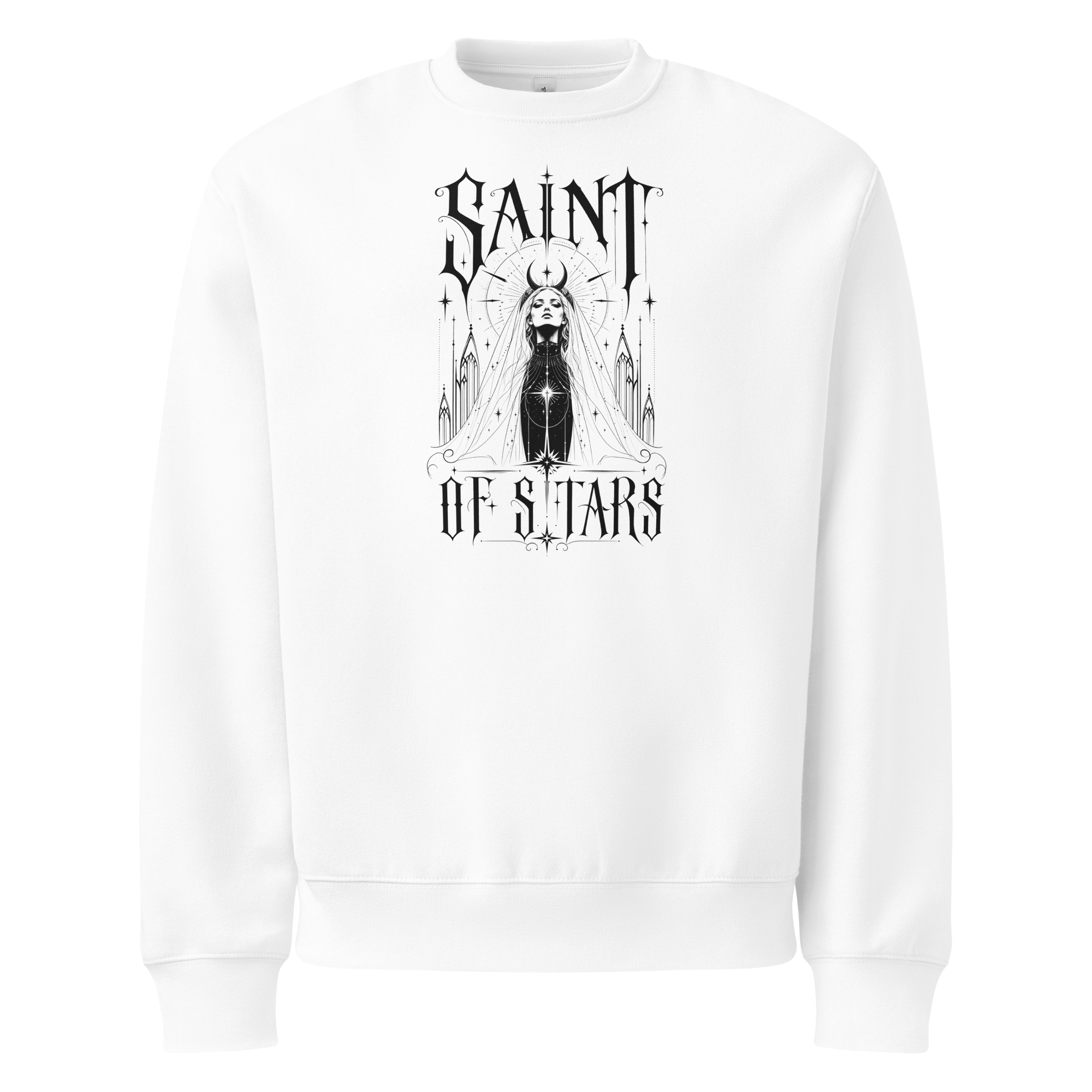 Saint of Stars Sweatshirt - Design II White