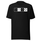 Ouroboros Checkerboard (hero band) Tee - Black
