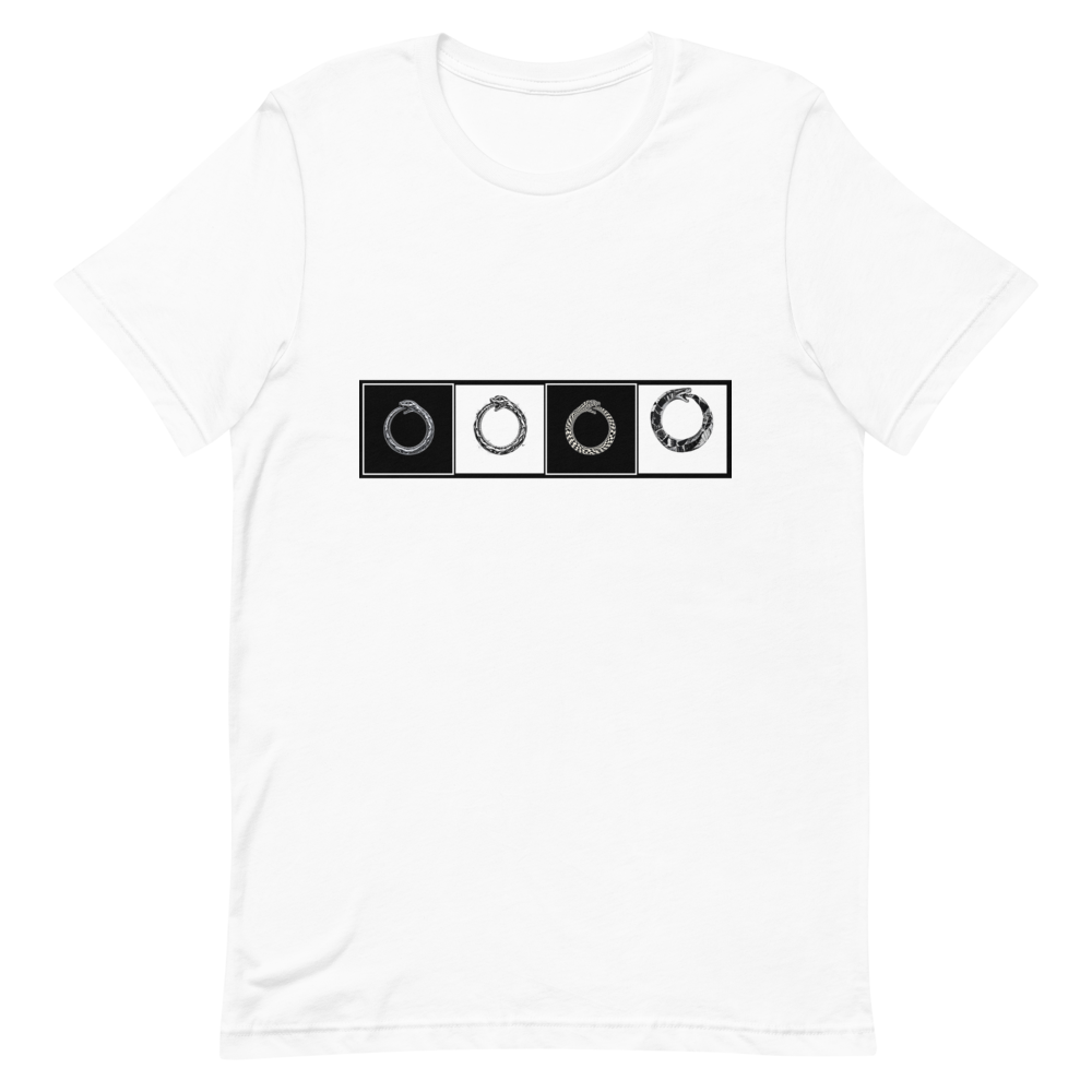Ouroboros Checkerboard Tee - Ouroboros Checkerboard (hero band)
