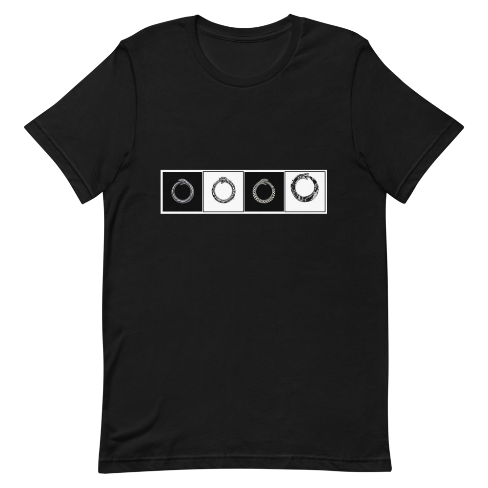 Ouroboros Checkerboard Tee - Ouroboros Checkerboard (hero band)