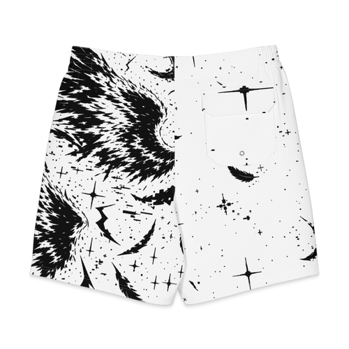 Angel Static Board Shorts - back