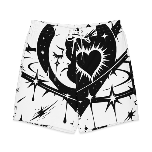 Cosmic Heartbreak Board Shorts - front