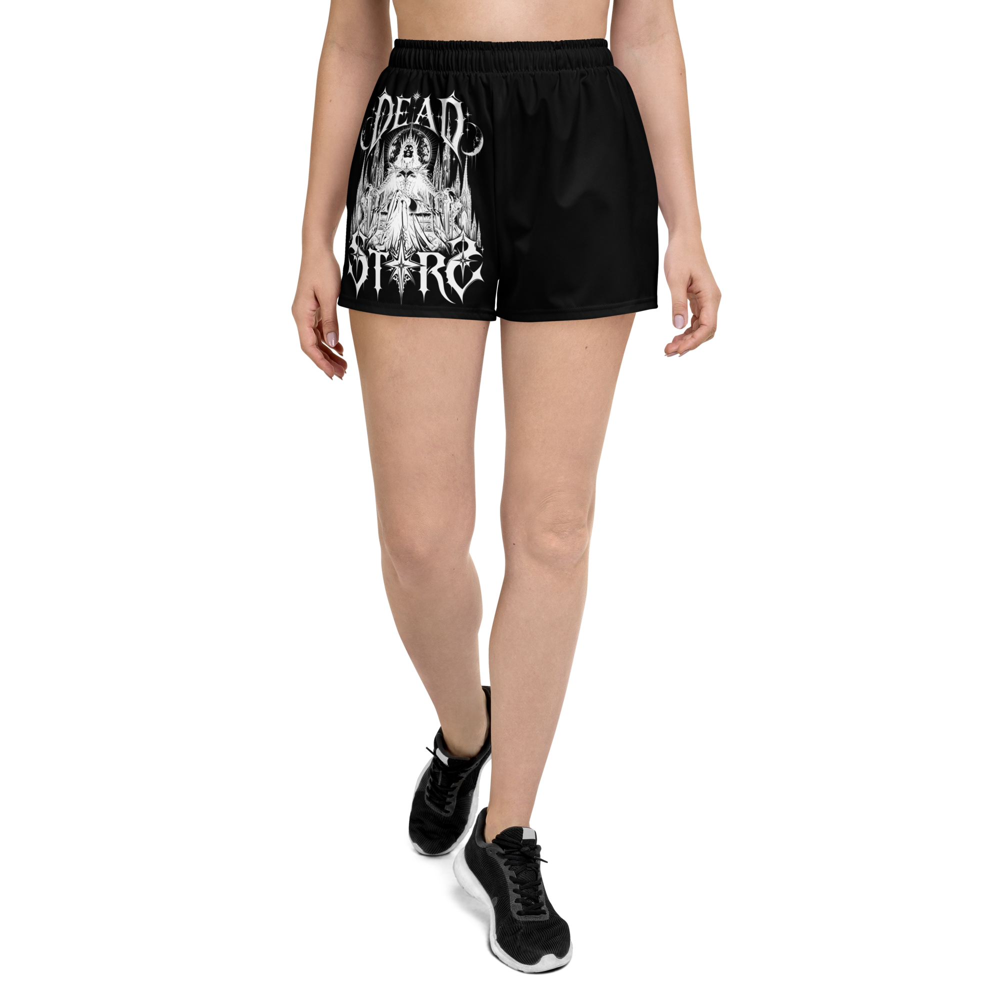 Dead Stars Athletic Shorts - front