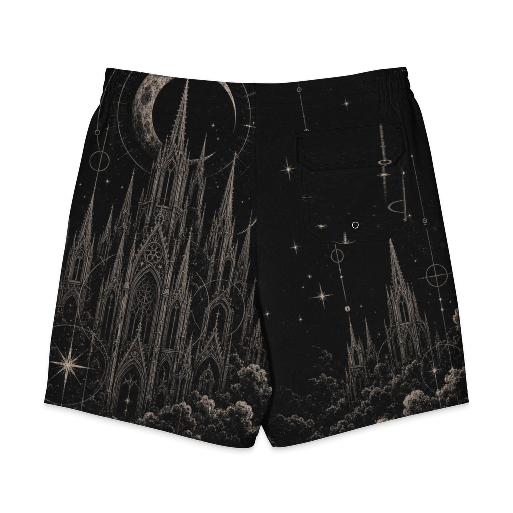 Dead Stars Board Shorts - back