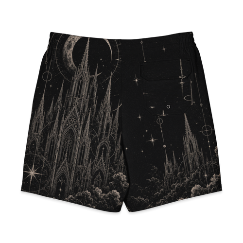 Dead Stars Board Shorts - back