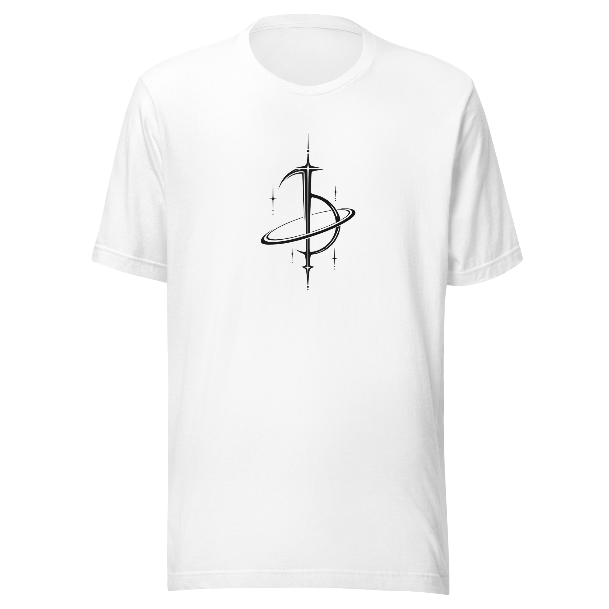 Saturn Sigil Tee - White