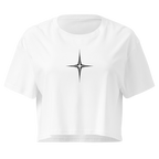 Star Sigil Crop Top - White