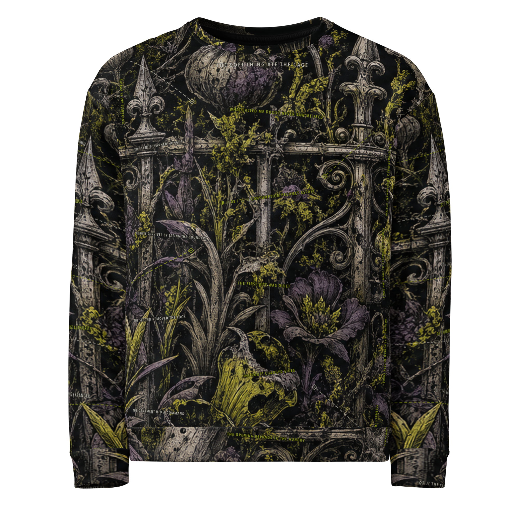 The Soft Thing Ate the Cage Sweatshirt - Black front