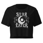 Star Eater Crop Top - Design I Black