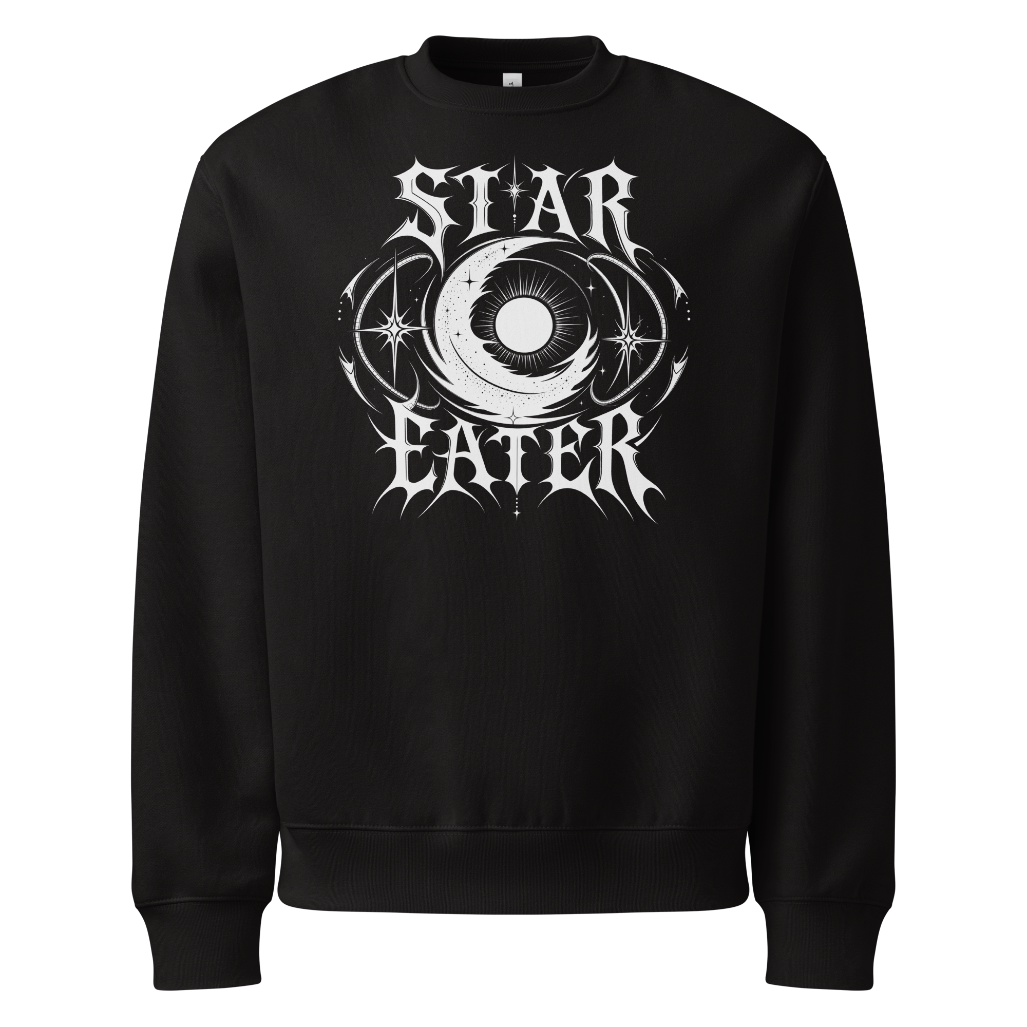 Star Eater Sweatshirt - Design I Black