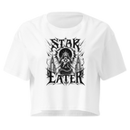 Star Eater Crop Top - Design III White