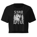 Star Eater Crop Top - Design IV Black
