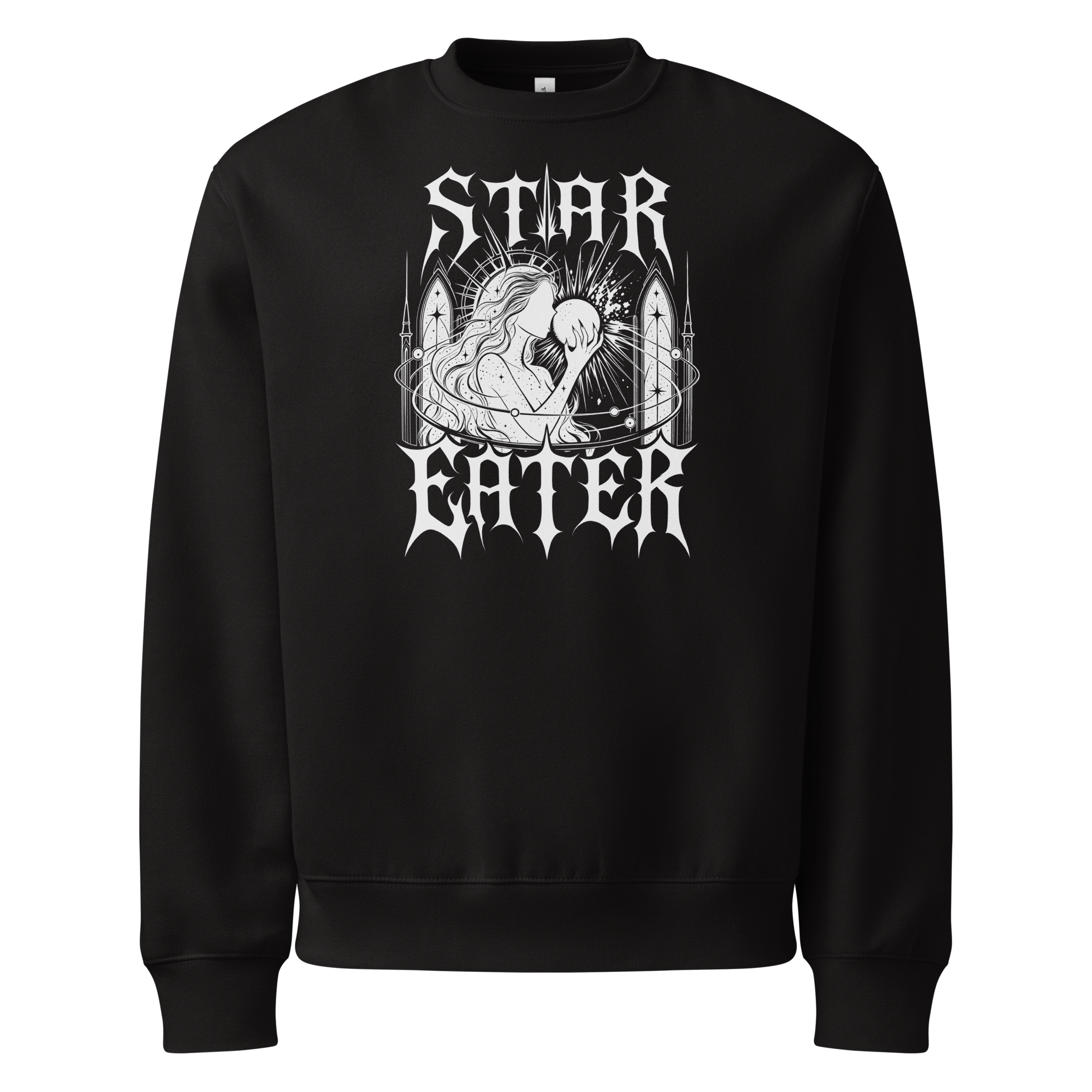 Star Eater Sweatshirt - Design IV Black