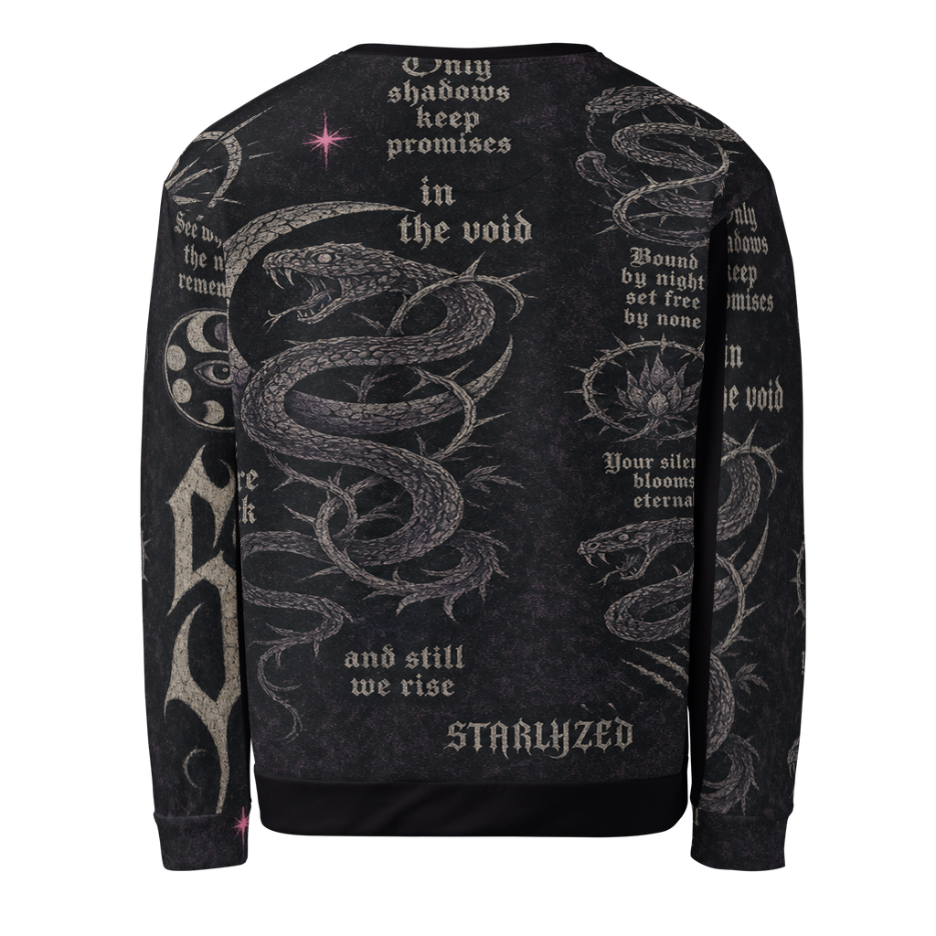Starlyzed After Dark Sweatshirt - Black back