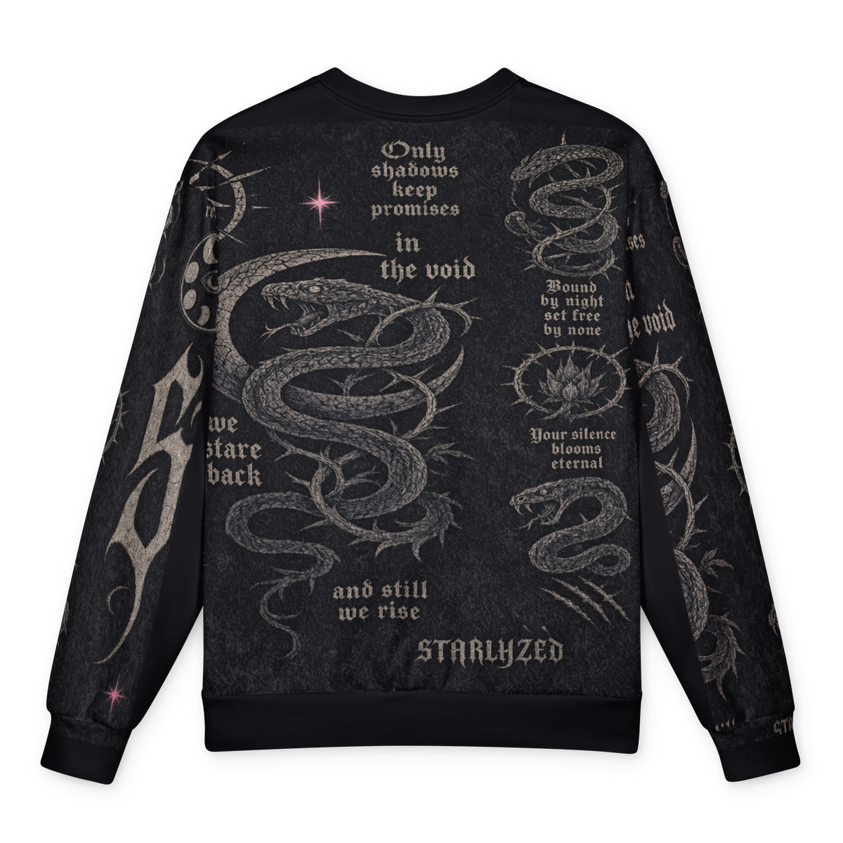 Starlyzed After Dark Sweatshirt back