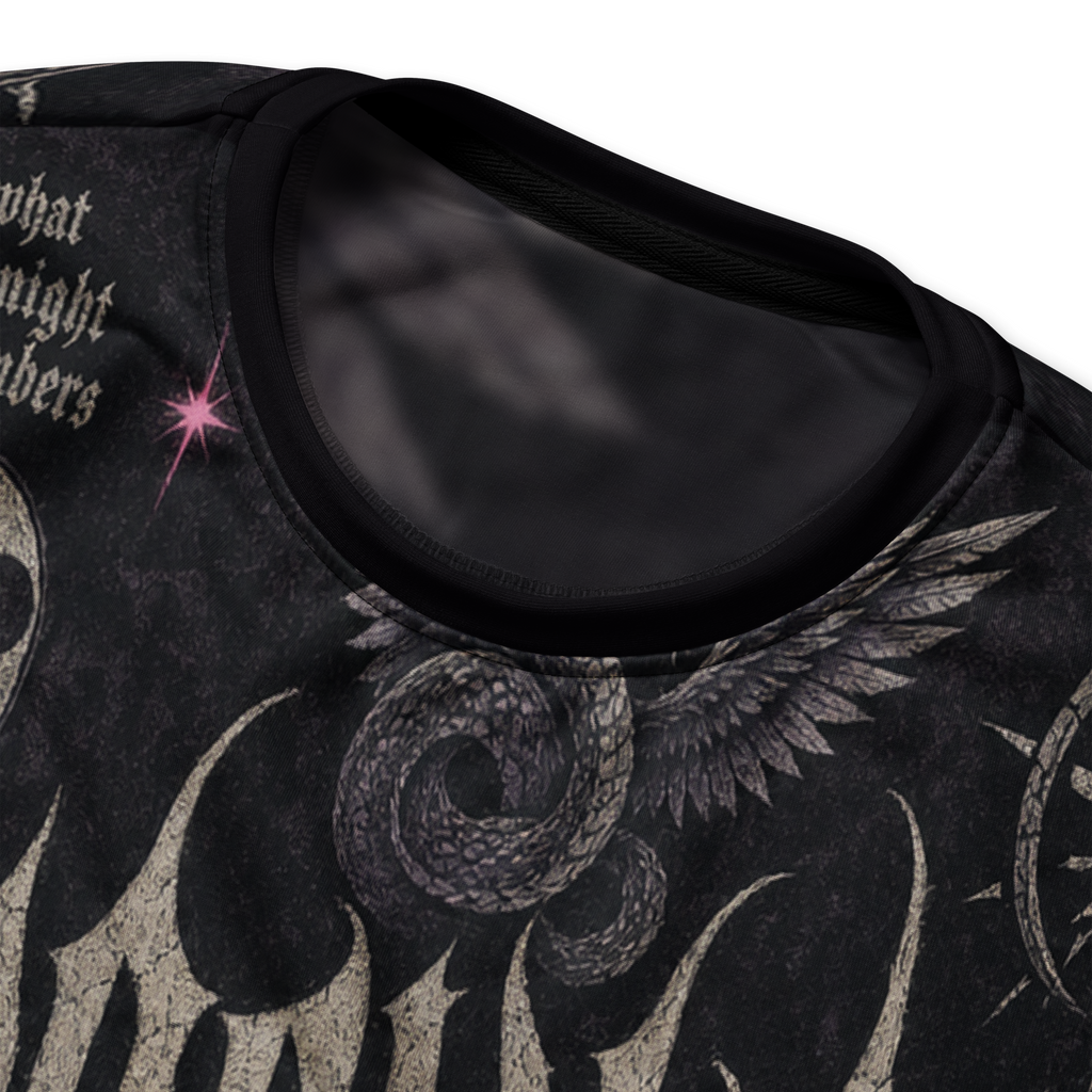 Starlyzed After Dark Sweatshirt - Black collar detail
