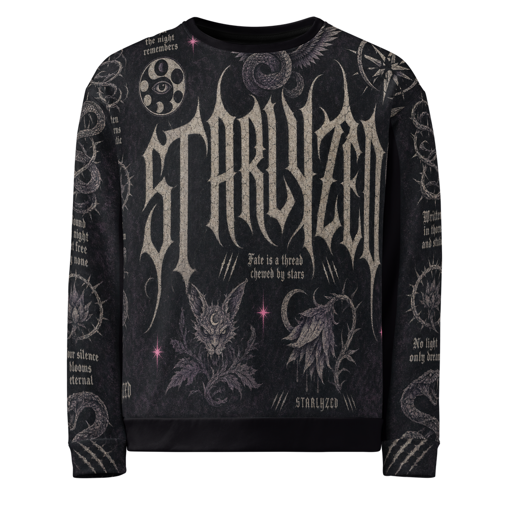 Starlyzed After Dark Sweatshirt - Black front