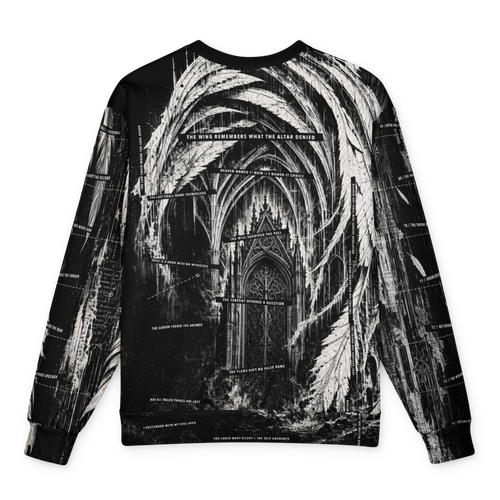 Black Feather Testament Sweatshirt back