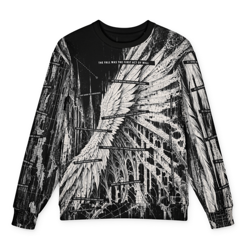 Black Feather Testament Sweatshirt front