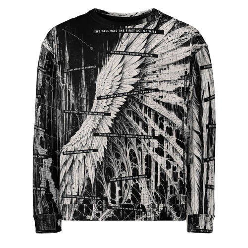 Black Feather Testament Sweatshirt - Black Feather Testament front