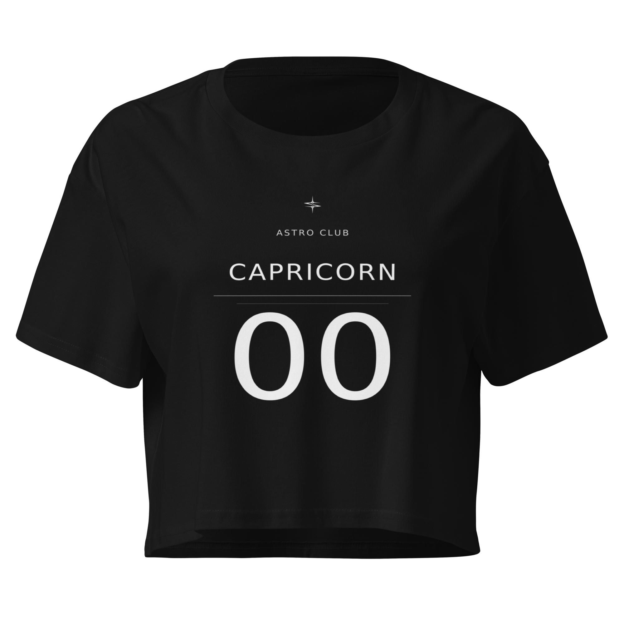 Cancer 04 Astro Club Crop Top preview - Black