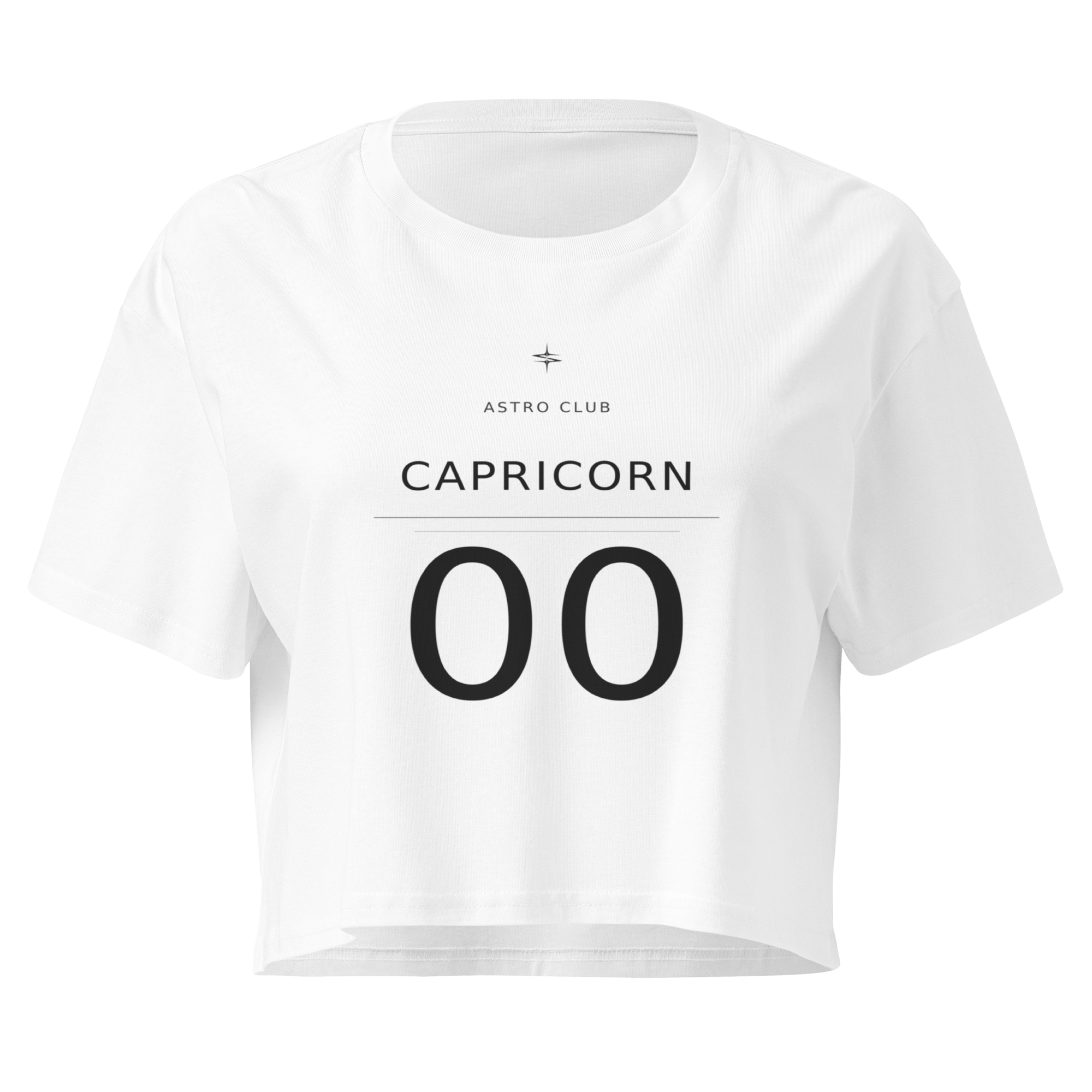 Cancer 04 Astro Club Crop Top preview - White