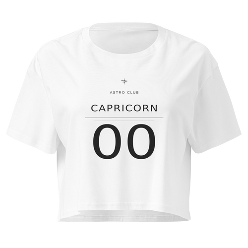 Cancer 04 Astro Club Crop Top preview - White