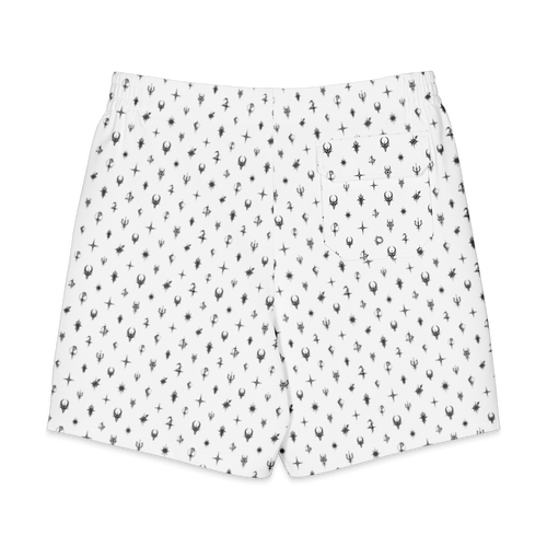 Cosmic Monogram Board Shorts (back)