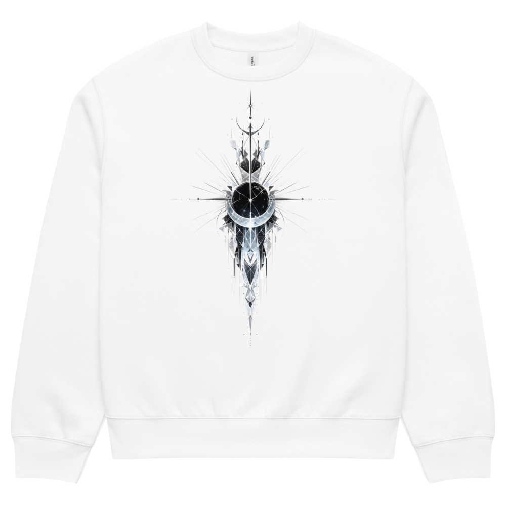 Crystal Veil Sweatshirt - Shard Spire