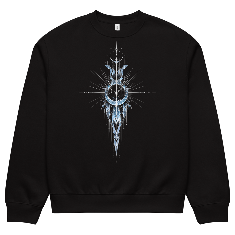 Crystal Veil Sweatshirt - Shard Spire