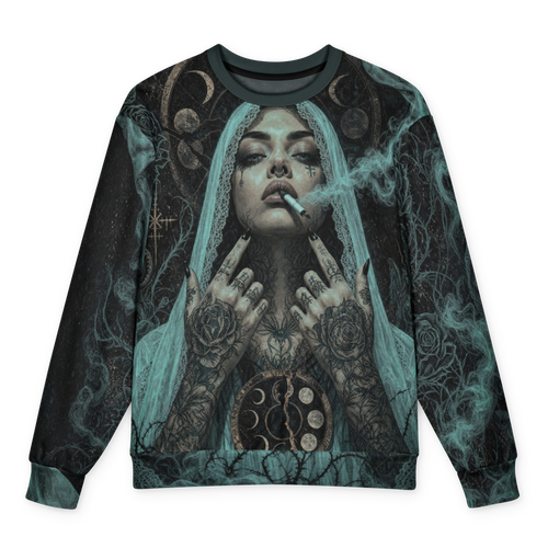 Cyan Vice Sweatshirt front