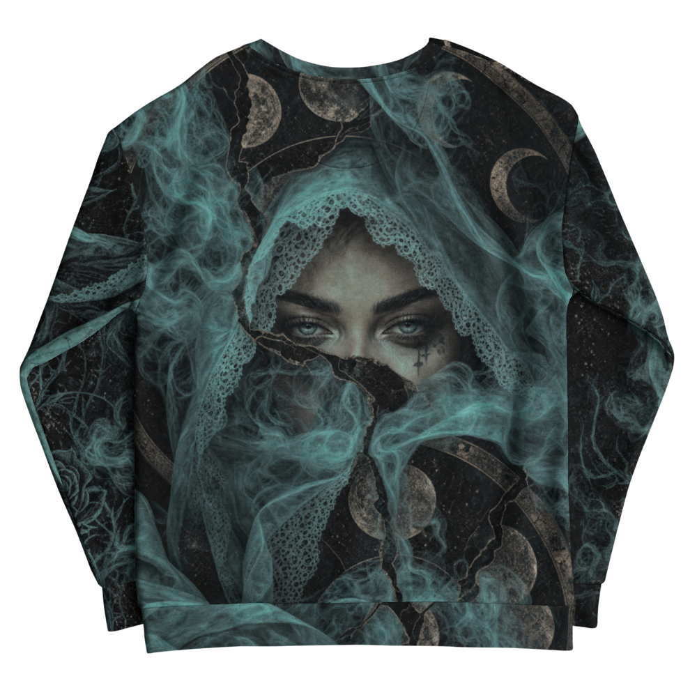 Cyan Vice Sweatshirt - Cyan Vice (back)