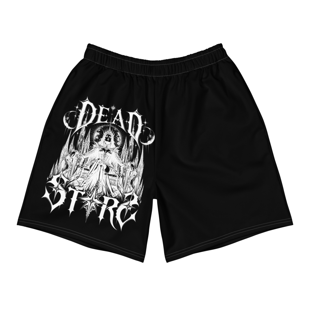 Dead Stars Long Athletic Shorts - front